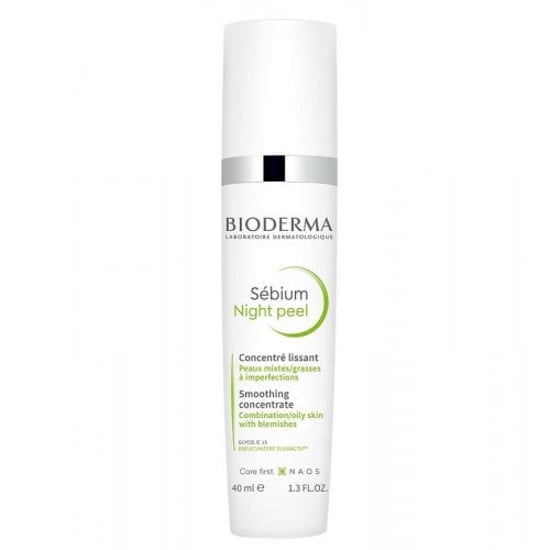 Bioderma Sebium Nacht-Peeling Glättendes Konzentratgelee 40ml - Image 1