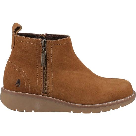 Hush Puppies Libby Wildleder Damen Tan Stiefel - Image 5