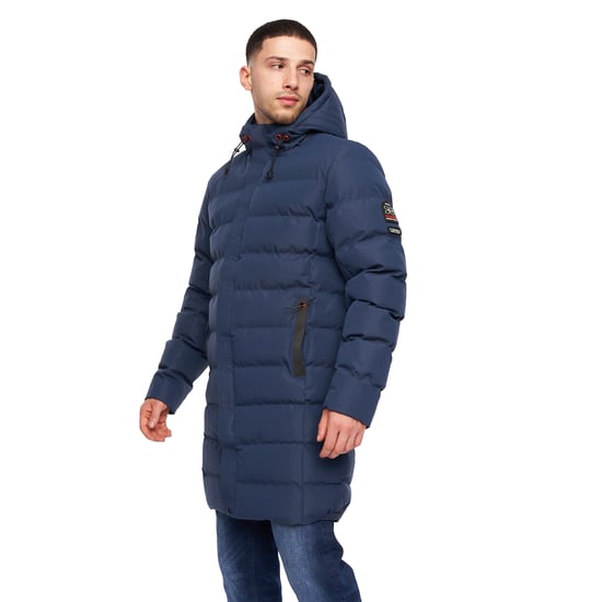 Crosshatch - "Longkamp" Jacke für Herren (Marineblau) - Image 1