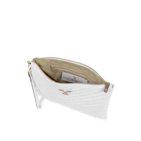 19V69 Italia Womens Clutch White V613 52 SAUVAGE BIANCO