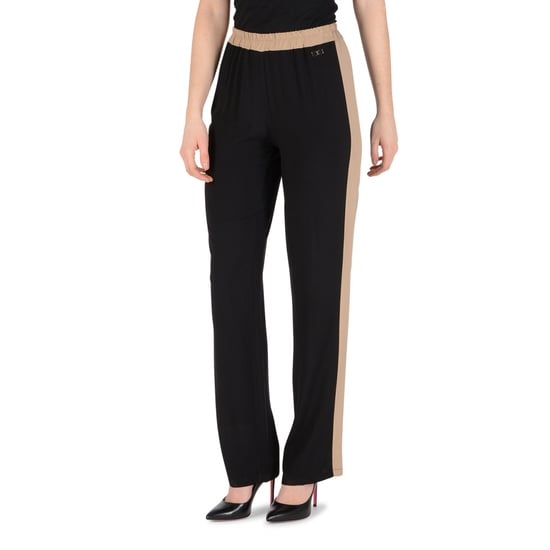 19V69 Italia Damen Pants Multicolor PANTALONE MONACO CAMMELLO NERO - Image 1