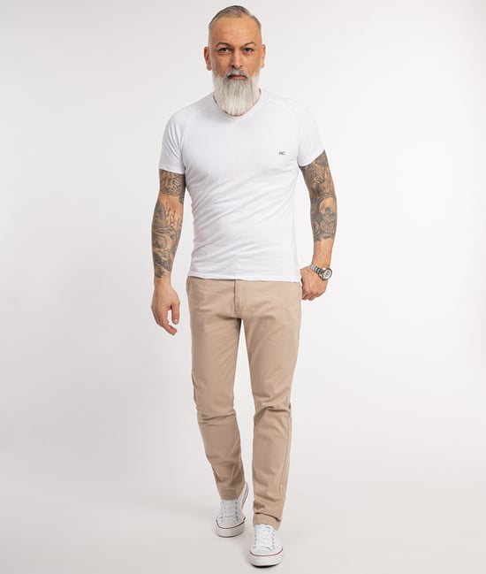 Indumentum Stoffhose Beige