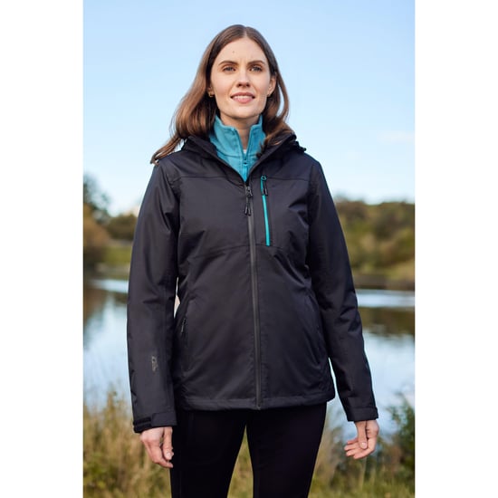 Mountain Warehouse - "Rainforest II Extreme" Jacke, wasserfest für Damen (Pechschwarz) - Image 1