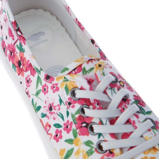 Rocket Dog Damen Chow Chow Margate Floral Pumps in Weiß - Image 6
