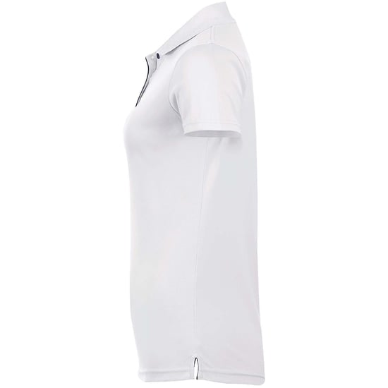 SOLS Womens/Ladies Performer Kurzarm-Piqué-Poloshirt (Weiß) - Image 2