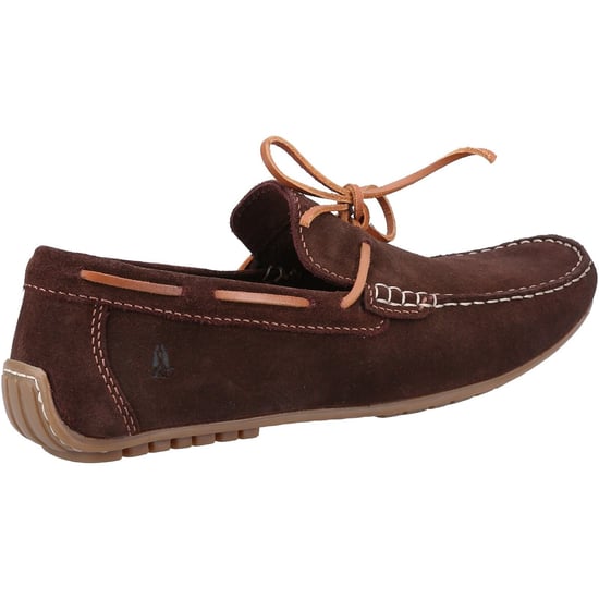 Hush Puppies Reuben Wildleder Herren Braun Bootsschuhe - Image 2
