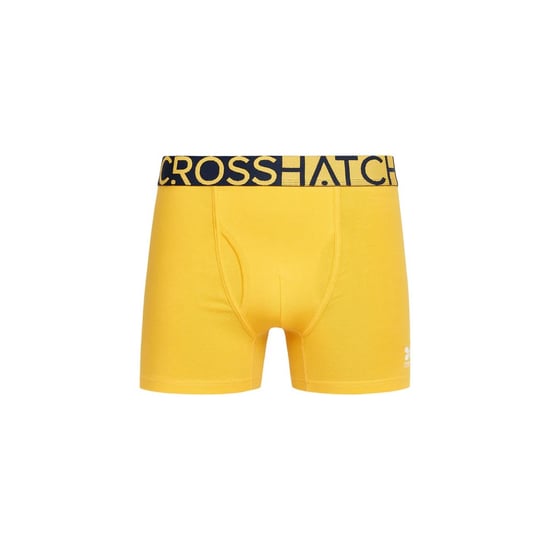 Crosshatch - "Typan" Boxershorts für Herren (3er-Pack) (Gelb) - Image 3