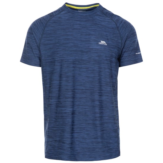 Trespass Herren Gaffney Aktives T-Shirt (Navy Marl) - Image 1