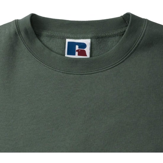 Russell Herren Authentic Sweatshirt, schmaler Schnitt (Flaschengrün) - Image 3