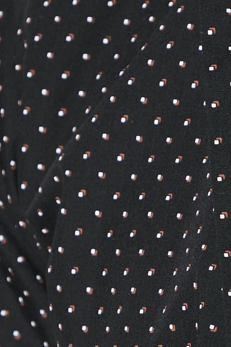 Ditsy Print Short Sleeve Shirt