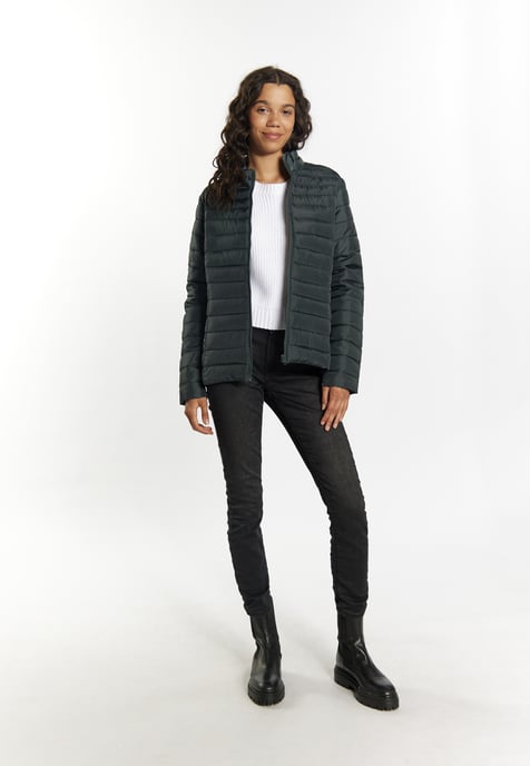 Mymo Leicht wattierte Jacke Damen Holzkohle - Image 2