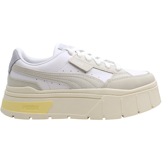 Puma – Mayze Stack Luxe – Weiße Damen-Sneaker - Image 5