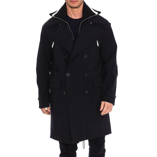 Double layer trench coat S74AH0094-S40320 man