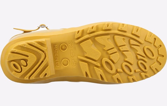 Cotswold Sandringham Pvc Senfgelbe Gummistiefel - Image 4