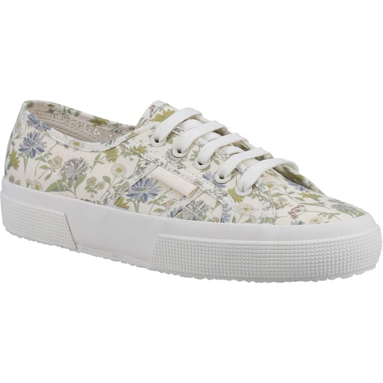 Superga 2750 Floral Print Cotton Women's Weiß/Floral Print Turnschuhe - Image 1