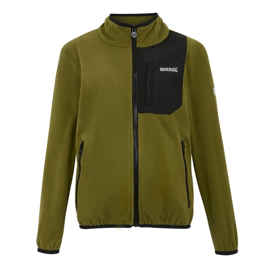 Regatta - "Frankie" Fleecejacke Durchgehender Reißverschluss für Kinder (Nephrit Grün) - Image 1