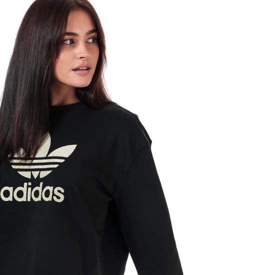 Sweat Premium Crew adidas Originals Pour Femme en Noir - Image 5