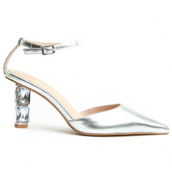 Montevita Absatzschuh Festshoe10 in Silber - Image 2
