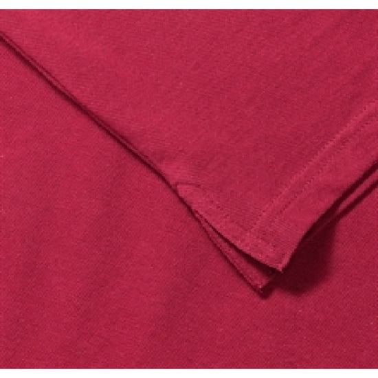 Russell Herren 100% Baumwolle Kurzarm-Poloshirt (Klassisch Rot) - Image 3