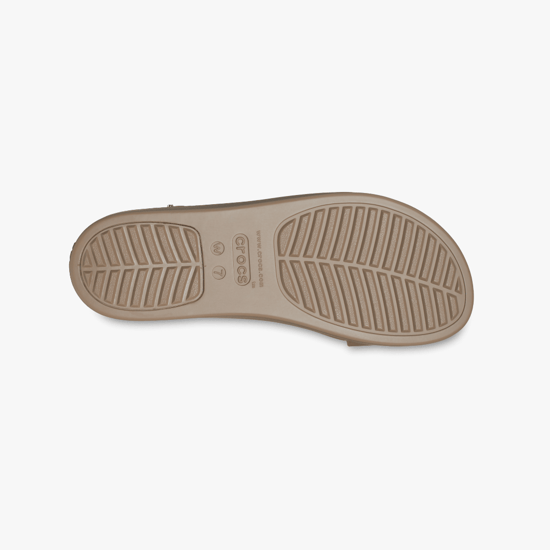 206453-2EL BROOKLYN LOW WEDGE Damensandalen Latte/Pilz - Image 4