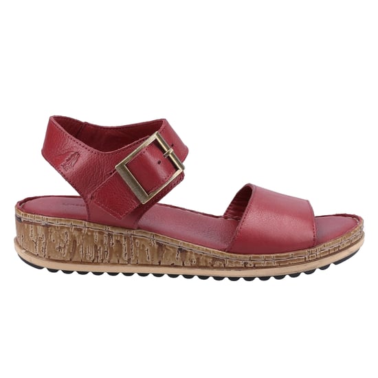 Hush Puppies Damen/Damen Ellie Leder Sandalen (Bordeaux) - Image 3