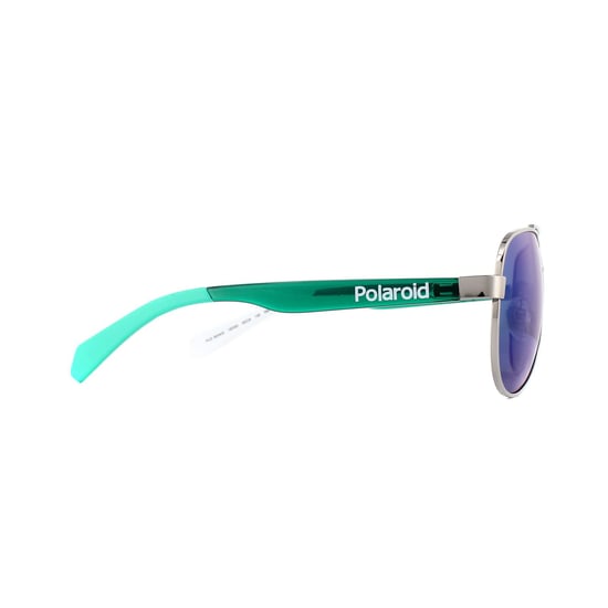 Polaroid Kids Sunglasses PLD 8034/S 1ED 5Z Grey Green Green Mirror Polarized
