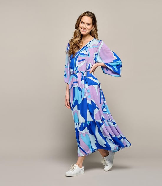 Kleid mit Alley-Print Multi - Image 6