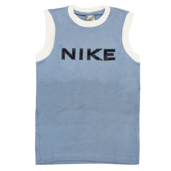 Nike Boys Tank Top Blue Graphic Vest 238436 400