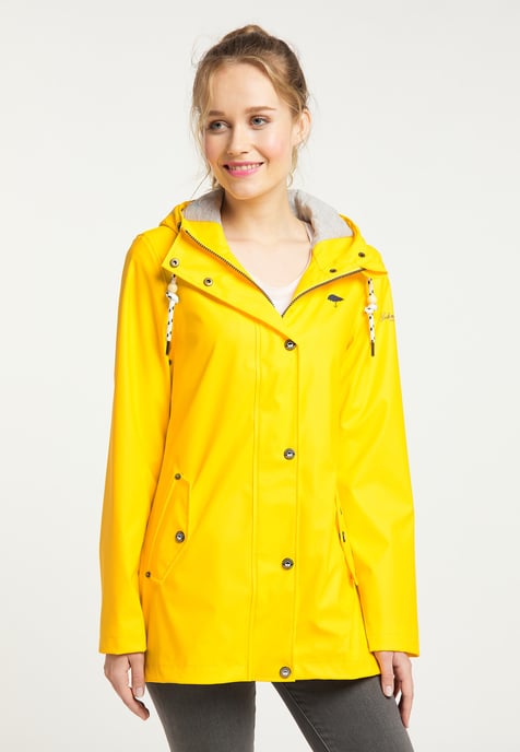 Schmuddelwedda Regenjacke Damen Gelb - Image 2