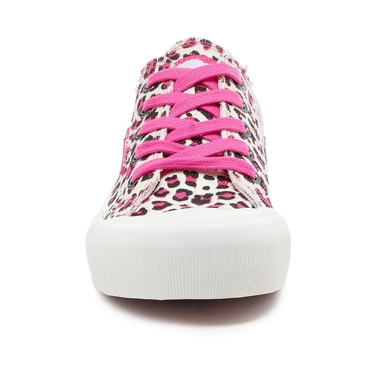 Rocket Dog Jazzin Plus Monroe Damen Sneaker aus Baumwolle in leuchtendem Pink - Image 3