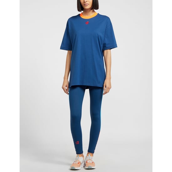 Women's Red Run Elektra Oversized T-Shirt in Navy