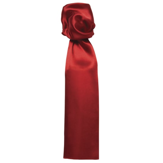 Premier Scarf - Ladies/Womens Plain Business Scarf (Red)