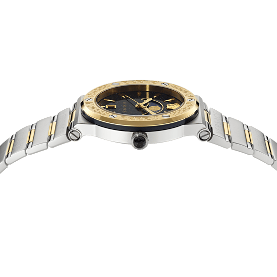 Versace Greca Logo Moonphase Women's Multicolour Watch VE7G00223