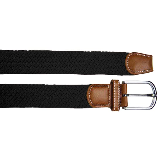 Asquith & Fox Herren Gewebter Braid Stretch Gürtel (Schwarz) - Image 2