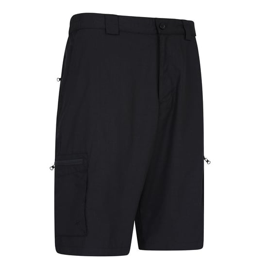 Mountain Warehouse Herren Trek Cargo Shorts (Schwarz) - Image 3