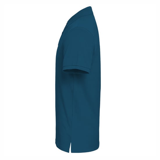 Asquith & Fox Mens Plain Kurzarm-Poloshirt (Teal Heather) - Image 3