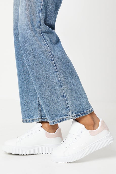 Kingsley Platform Lace Up Trainers