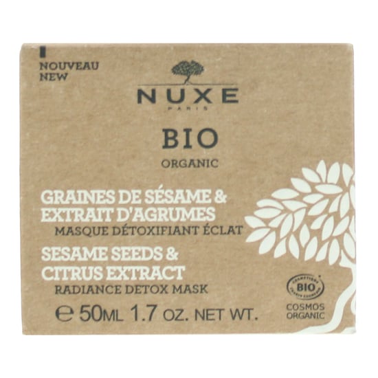 Nuxe Bio Organic Sesame Seeds & Citrus Extract Radiance Detox Mask 50ml