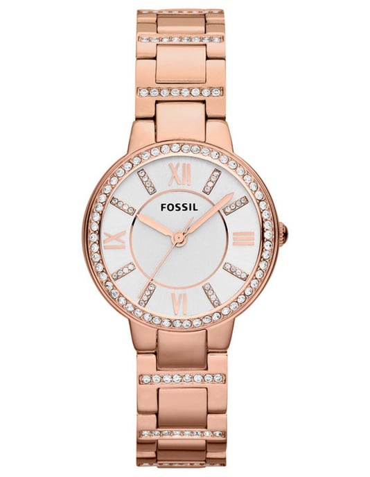 Fossil Virginia roségold Damen Armbanduhr ES3284 - Image 1