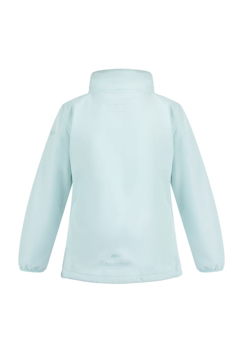 Schmuddelwedda Softshelljacke - recyceltes Material Mädchen Blaumint-280 - Image 4