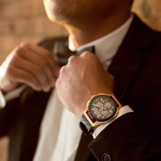 Bulova Curv Schwarz Herren Armbanduhr 98A185 - Image 5