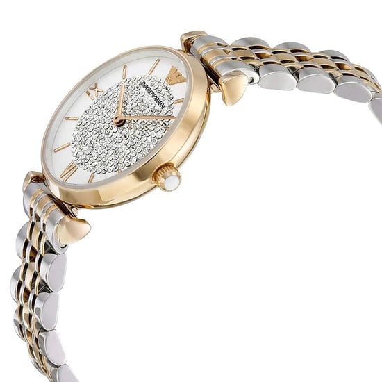 Emporio Armani AR8031 Ladies Watch T-Bar Gianni Two-Tone