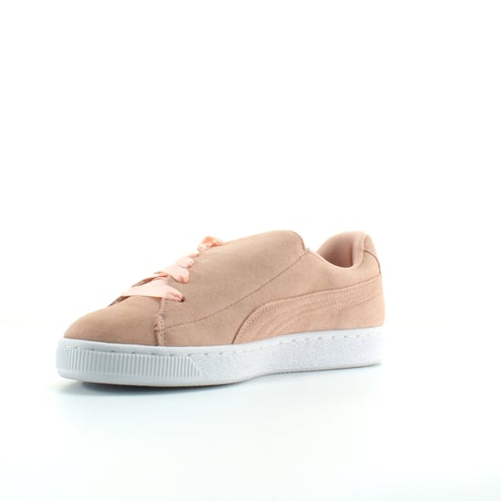 Puma Suede Crush Peach Leder Damen Schnürschuhe 369251 02 - Image 4