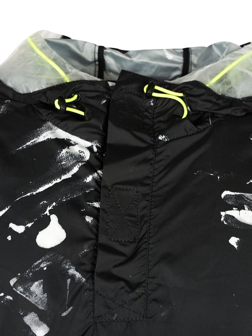 Les Hommes Jacke K Way Herren schwarz - Image 6
