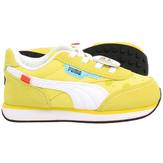 Puma Future Rider Spongebob Kinder Gelbe Turnschuhe - Image 4