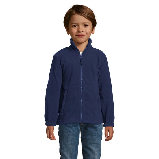 SOLS Kinder Fleece Jacke North (Marineblau) - Image 5