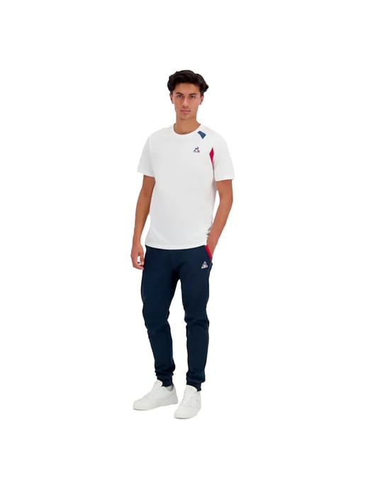 Le Coq Sportif Herren N1 Tricolor T-Shirt - Image 2