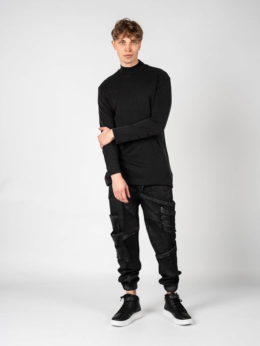 La Haine Inside Us Longsleeve LM061 Herren grau - Image 5