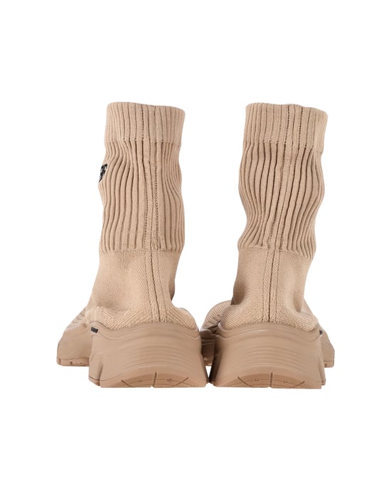 Balenciaga 3.0 Socken Sneakers aus beigem Polyester - Image 3