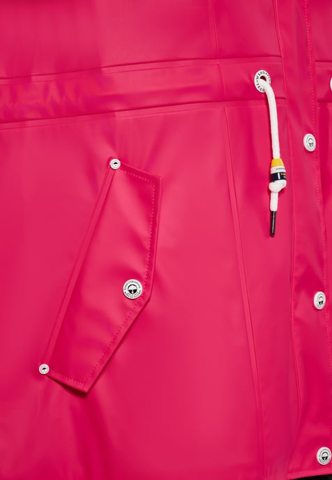 Schmuddelwedda Curvy Regenmantel Damen Himbeerrosa - Image 5